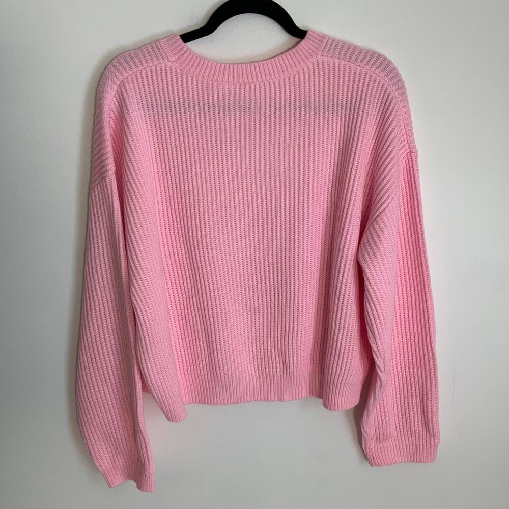 Queen of Sparkles Merry & Bright Ribbed Sweater size medium - Picture 4 of 6